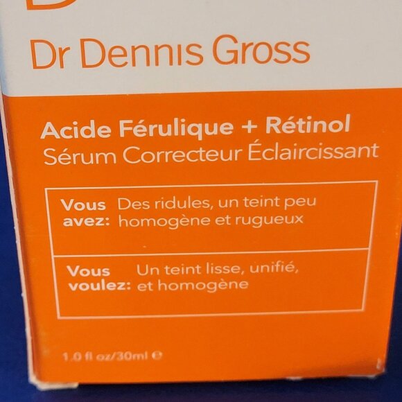 NIB Dr Dennis Gross Ferulic + Retinol Brightening Serum - Picture 7 of 13